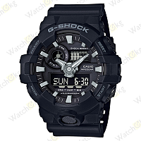 Часы Мужские Casio ANALOG-DIGITAL GA-700 SERIES (GA-700-1B)