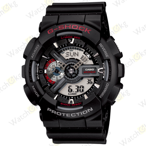 Часы Мужские Casio ANALOG-DIGITAL GA-110 SERIES (GA-110-1A)  | Watch.kg