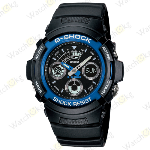 Часы Мужские Casio ANALOG-DIGITAL AW-590 SERIES (AW-591-2A)  | Watch.kg