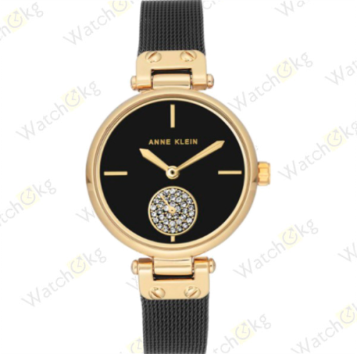 Часы Женские Anne Klein Дизайнерские (AK/3001BKBK)  | Watch.kg