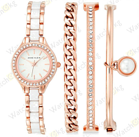 Часы Женские Anne Klein Дизайнерские (AK/1954RGST)