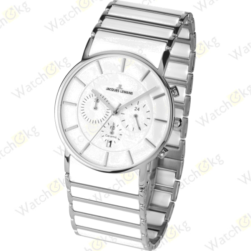 Часы Мужские Jacques Lemans High Tech Ceramic York (1-1815B)  | Watch.kg