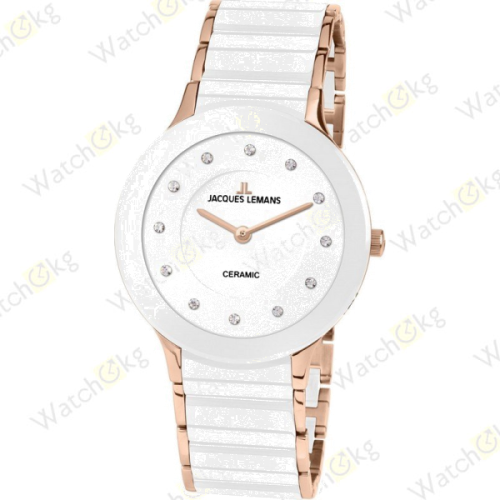 Часы Женские Jacques Lemans High Tech Ceramic Dublin (1-1856H)  | Watch.kg