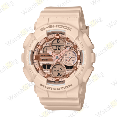 Часы Женские Casio ANALOG-DIGITAL WOMEN (GMA-S140PG-4A)  | Watch.kg