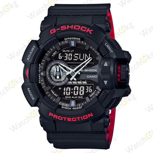 Часы Мужские Casio ANALOG-DIGITAL GA-400 SERIES (GA-400HR-1A)  | Watch.kg
