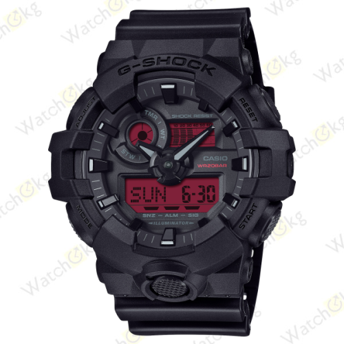 Часы Мужские Casio ANALOG-DIGITAL GA-700 SERIES (GD-010BBR-1)  | Watch.kg
