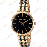 Часы Женские Anne Klein Дизайнерские (AK/3010BKGB)