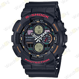 Часы Мужские Casio ANALOG-DIGITAL GA-140 SERIES (GA-140-1A4)