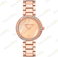 Часы Женские Anne Klein Дизайнерские (AK/3358PMRG)