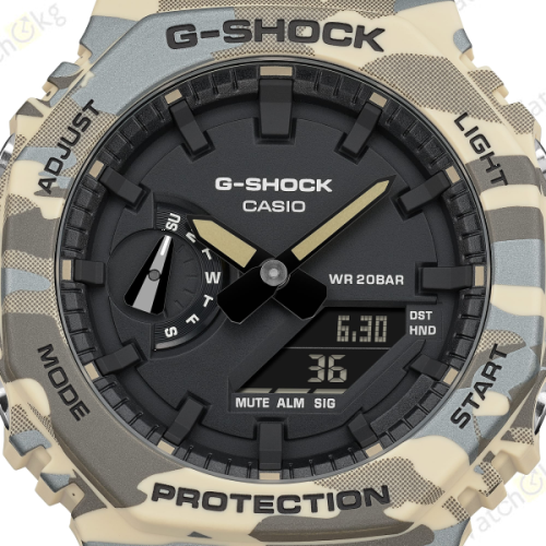 Часы Мужские Casio ANALOG-DIGITAL 2100 Series (GA-2100CM-5A)  | Watch.kg фото 2