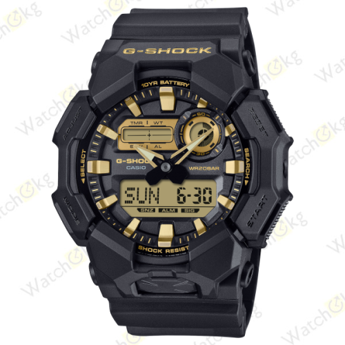 Часы Мужские Casio ANALOG-DIGITAL GA-010 SERIES (GA-010GB-1A9)  | Watch.kg