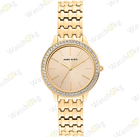 Часы Женские Anne Klein Дизайнерские, Повседневные (AK/3420CHGB)