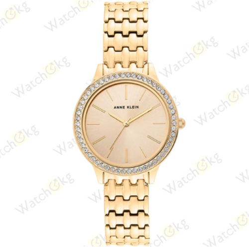Часы Женские Anne Klein Дизайнерские, Повседневные (AK/3420CHGB)  | Watch.kg