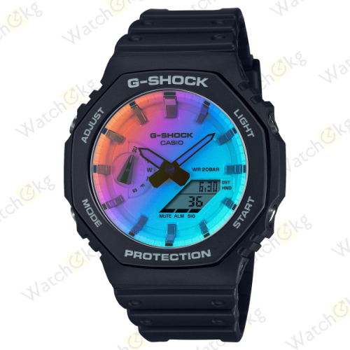 Часы Мужские Casio ANALOG-DIGITAL 2100 Series (GA-2100SR-1A)  | Watch.kg