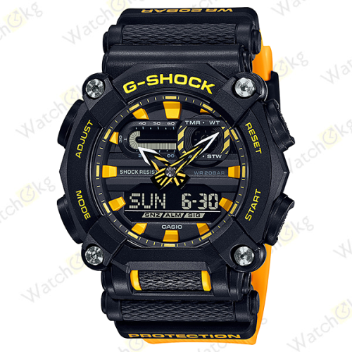 Часы Мужские Casio ANALOG-DIGITAL GA-900 SERIES (GA-900A-1A9)  | Watch.kg