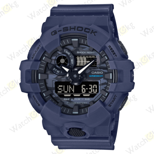 Часы Мужские Casio ANALOG-DIGITAL GA-700 SERIES (GA-700CA-2A)  | Watch.kg