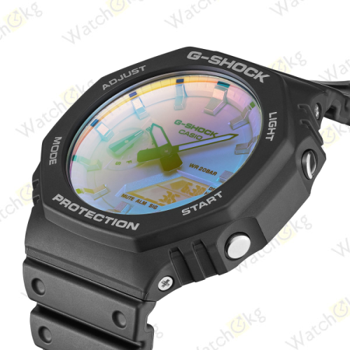 Часы Мужские Casio ANALOG-DIGITAL 2100 Series (GA-2100SR-1A)  | Watch.kg фото 4