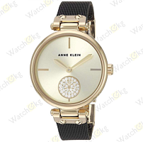 Часы Женские Anne Klein Дизайнерские (AK/3001CHBK)