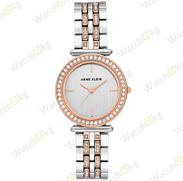 Часы Женские Anne Klein Дизайнерские, Повседневные (AK/3409SVRT)