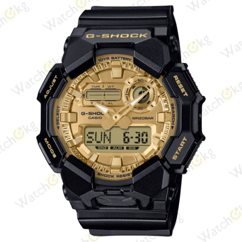 Часы Мужские Casio ANALOG-DIGITAL GA-010 SERIES (GA-010GGB-1A9)  | Watch.kg