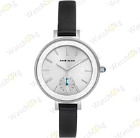 Часы Женские Anne Klein Дизайнерские (AK/2993SVBK)