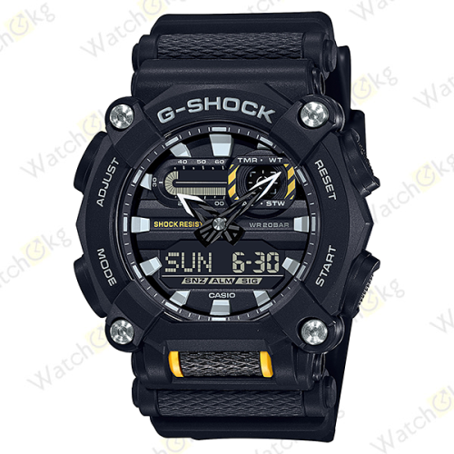 Часы Мужские Casio ANALOG-DIGITAL GA-900 SERIES (GA-900-1A)  | Watch.kg