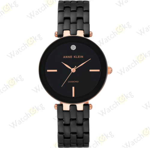 Часы Женские Anne Klein Дизайнерские, Повседневные (AK/3310BKRG)  | Watch.kg