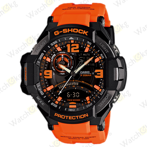 Часы Мужские Casio MASTER OF G - AIR GRAVITYMASTER (GA-1000-4A)  | Watch.kg
