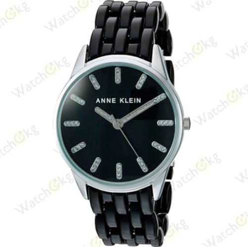 Часы Женские Anne Klein Дизайнерские (AK/2617BKSV)  | Watch.kg