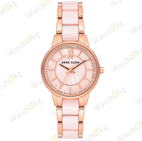 Часы Женские Anne Klein Дизайнерские, Повседневные (AK/3344LPRG)