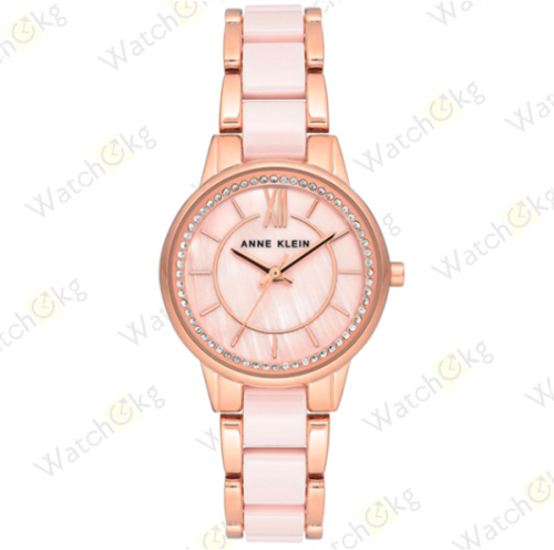 Часы Женские Anne Klein Дизайнерские, Повседневные (AK/3344LPRG)  | Watch.kg
