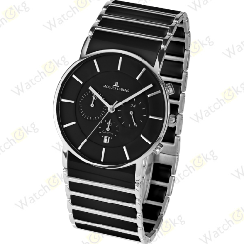 Часы Мужские Jacques Lemans High Tech Ceramic York (1-1815A)  | Watch.kg