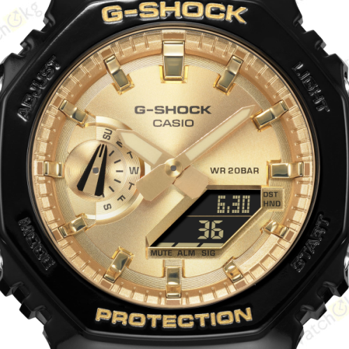 Часы Мужские Casio ANALOG-DIGITAL 2100 Series (GA-2100GB-1A)  | Watch.kg фото 2