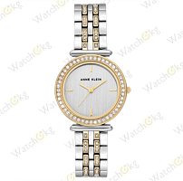 Часы Женские Anne Klein Дизайнерские, Повседневные (AK/3409SVTT)