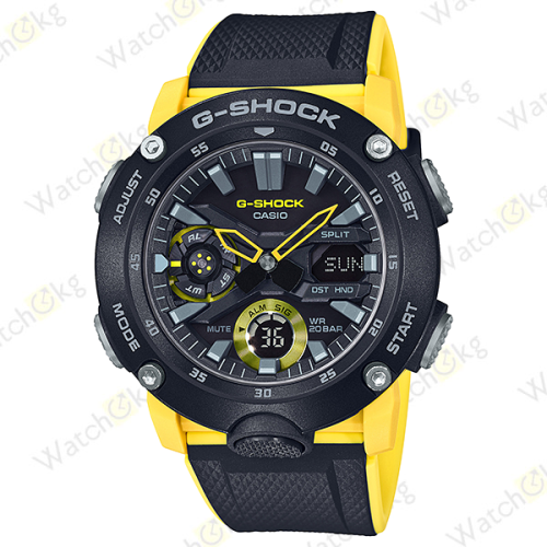 Часы Мужские Casio ANALOG-DIGITAL GA-2000 SERIES (GA-2000-1A9)  | Watch.kg