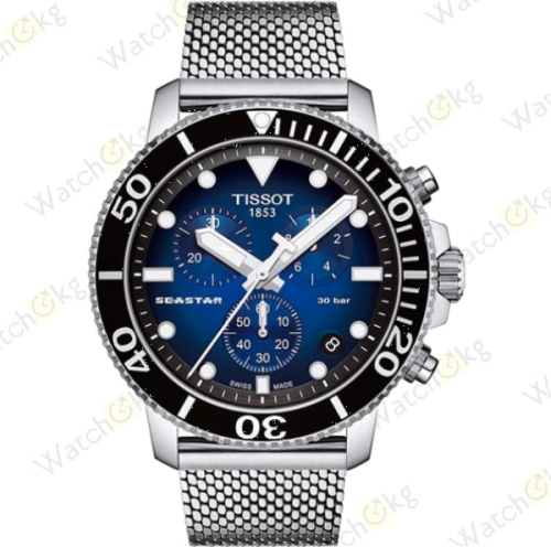 Часы Мужские Tissot Seastar 1000 Chronograph (T120.417.11.041.02)  | Watch.kg
