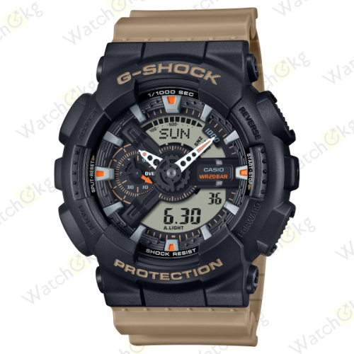 Часы Мужские Casio ANALOG-DIGITAL 110 SERIES (GA-110TU-1A5)  | Watch.kg