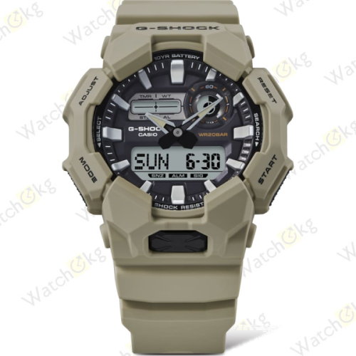 Часы Мужские Casio ANALOG-DIGITAL GA-010 SERIES (GA-010-5A)  | Watch.kg фото 2